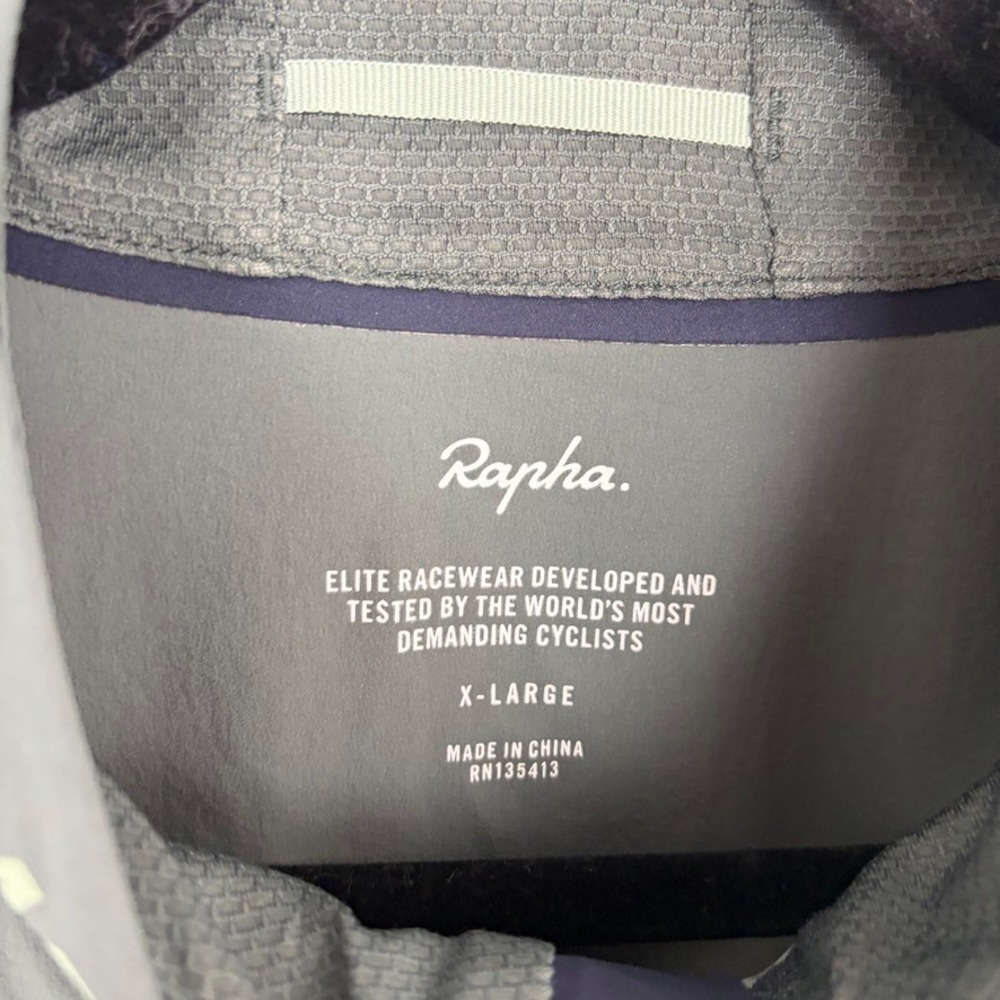 Rapha Pro Team Lightweight Shadow Jacket Green Cycling Long Sleeve Zip FLAWS XL - Picture 3 of 16